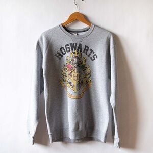 Fruit of the Loom Sofspun Harry Potter Hogwarts Crew Neck Sweatshirt
